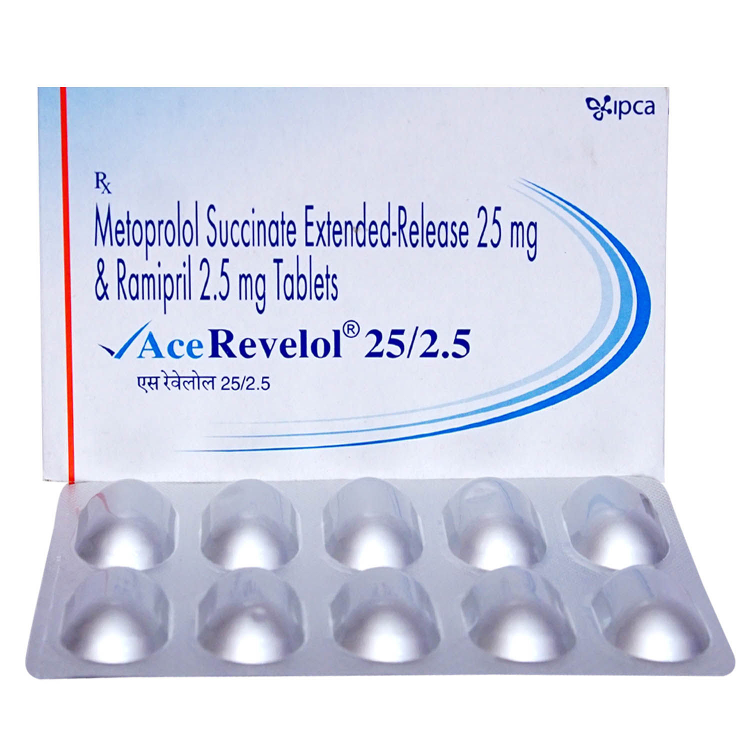 Buy Ace Revelol 25/2.5 Tablet 10's Online