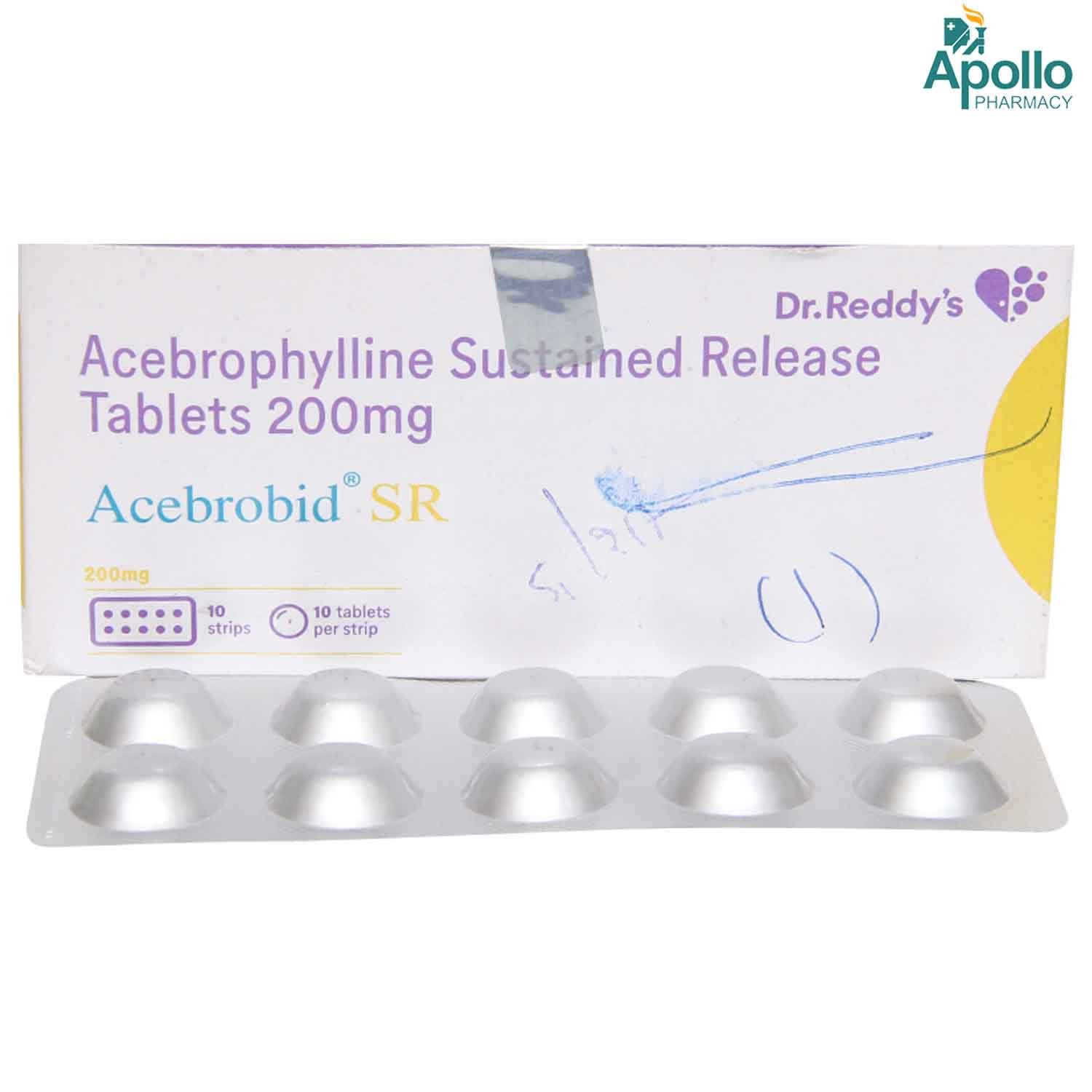 Acebrobid SR 200 Capsule 10's, Pack of 10 CAPSULES Acebrobid SR 200 Capsule 10's, Pack of 10 CAPSULES