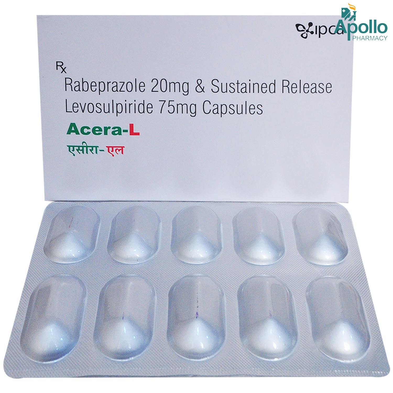 Acera L Capsule 10's, Pack of 10 Acera L Capsule 10's, Pack of 10