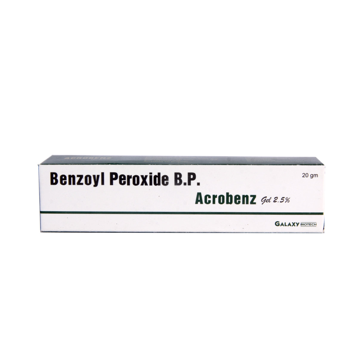 ACROBENZ 2.5% GEL 20GM, Pack of 1 Gel ACROBENZ 2.5% GEL 20GM, Pack of 1 Gel