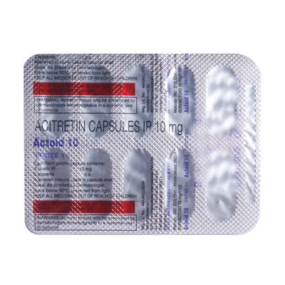 Actoid 10 Capsule 10's, Pack of 10 CapsuleS