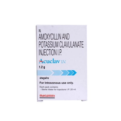 Acuclav 1.2gm Injection, Pack of 1 Injection