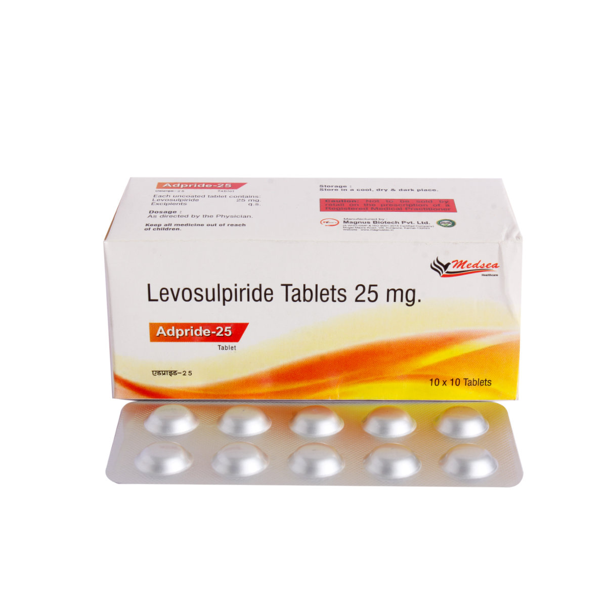 Adpride 25mg Tablet 10's, Pack of 10 TABLETS Adpride 25mg Tablet 10's, Pack of 10 TABLETS