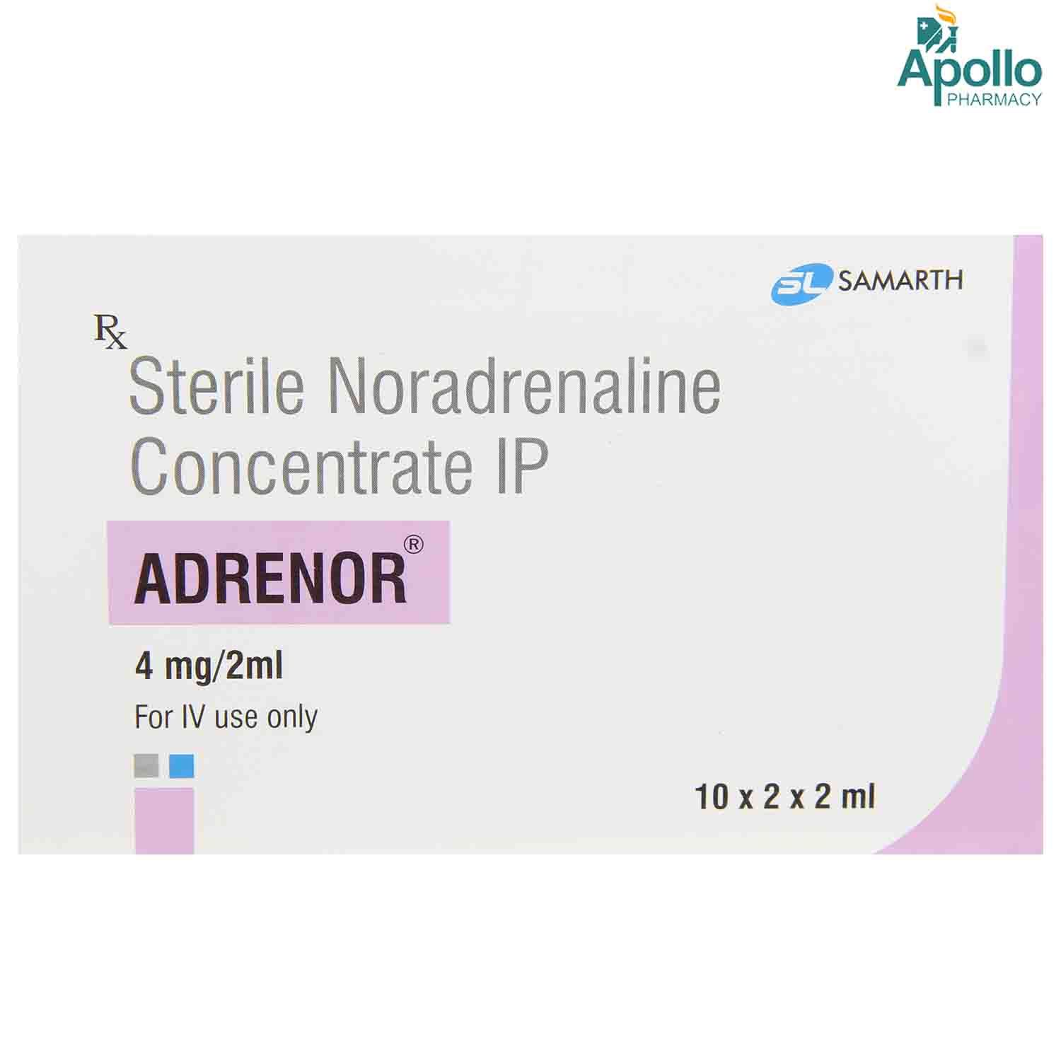 Buy Adrenor Injection 2 ml Online