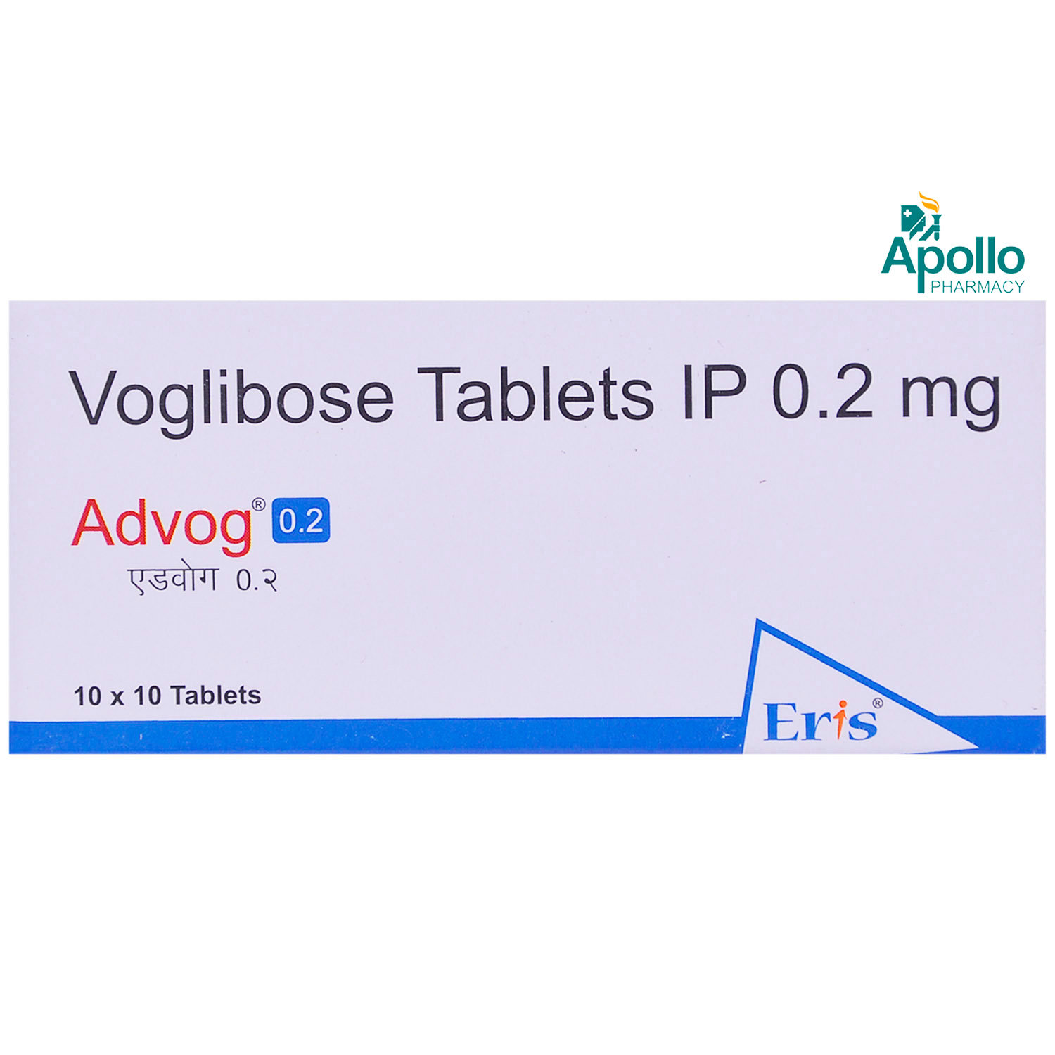 Advog 0.2 Tablet 10's, Pack of 10 TABLETS Advog 0.2 Tablet 10's, Pack of 10 TABLETS