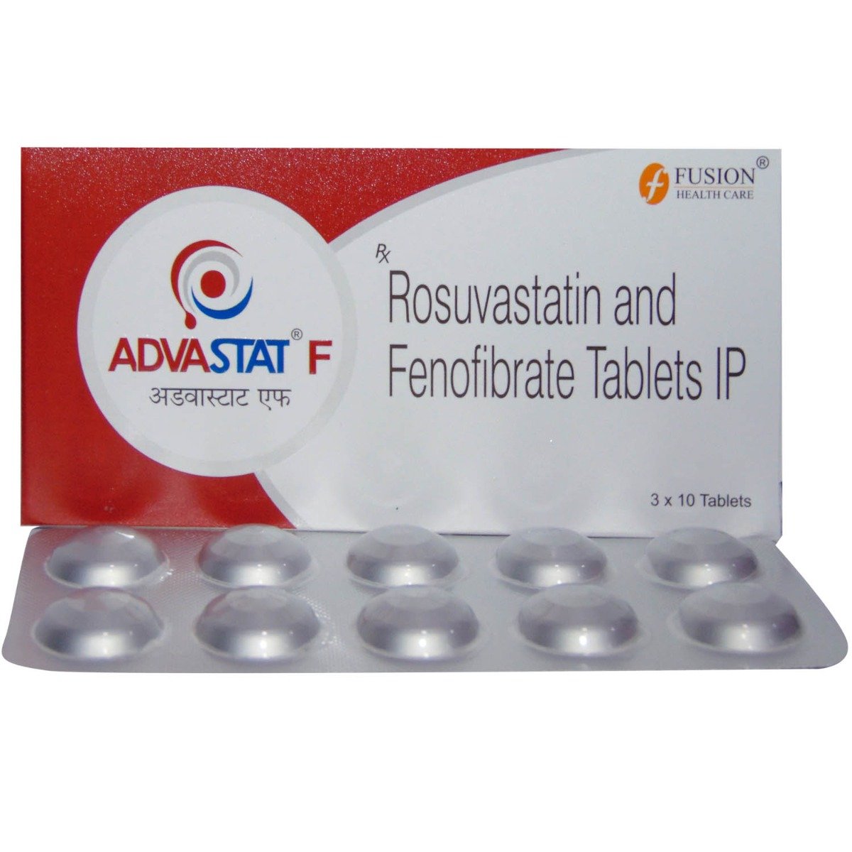 Advastat F Tablet, Pack of 10 Advastat F Tablet, Pack of 10
