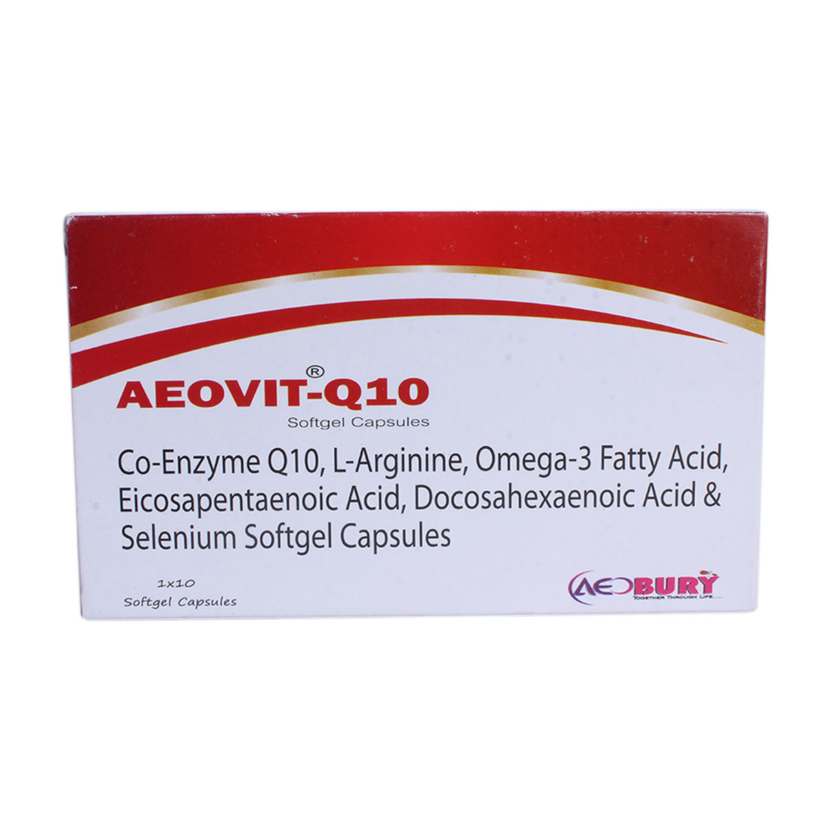 Buy Aeovit-Q10 Softgel Capsule 10's Online