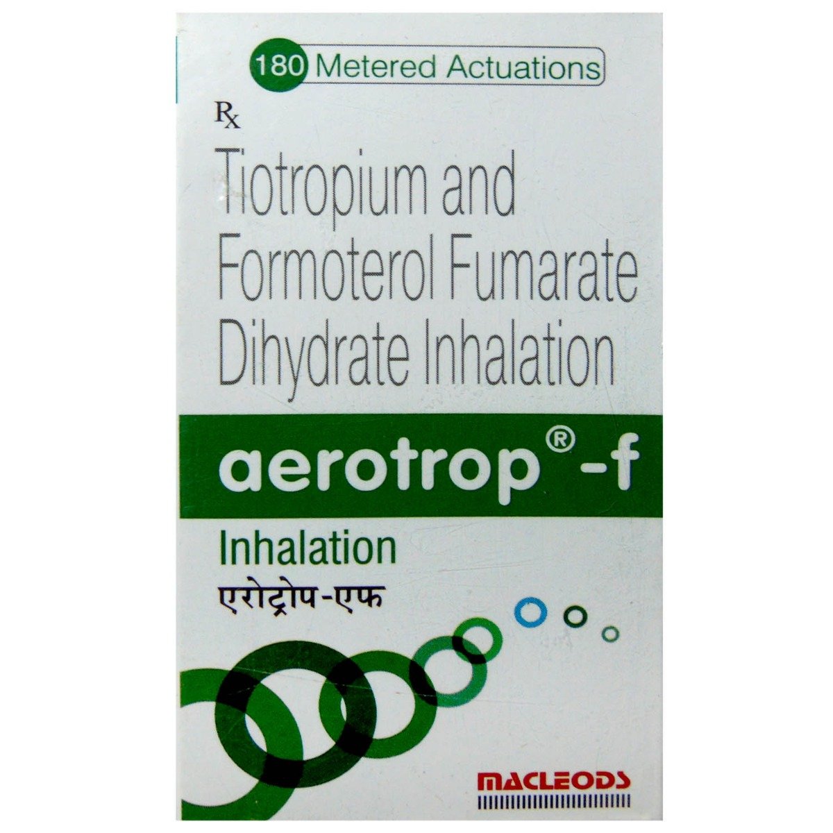 Buy Aerotrop F Inhalaer 180 mdi Online