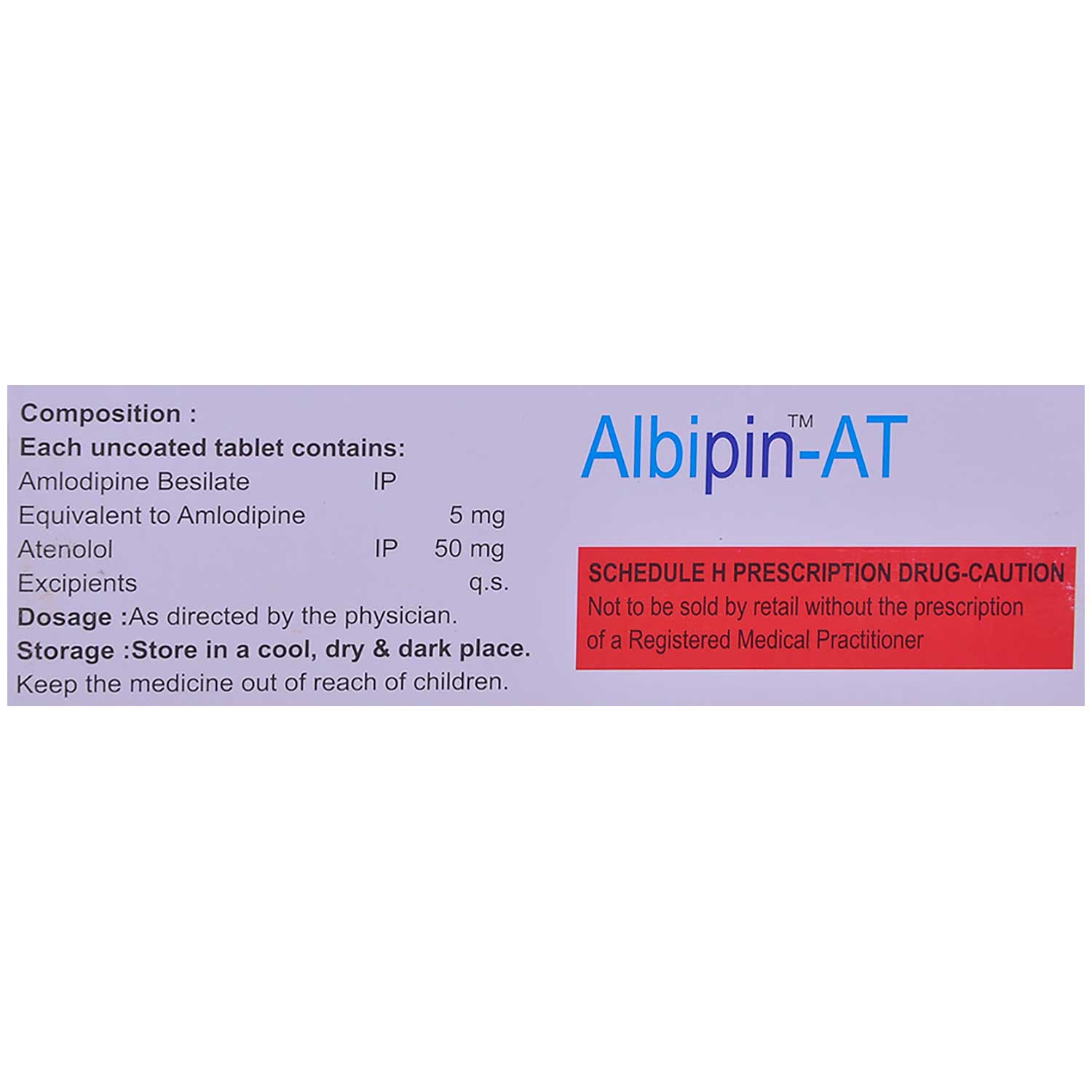 Albipin-At Tablet 14's, Pack of 14 TabletS Albipin-At Tablet 14's, Pack of 14 TabletS