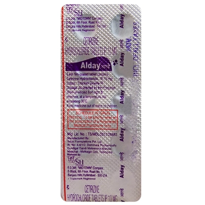 Alday Tablet 10's, Pack of 10 TABLETS