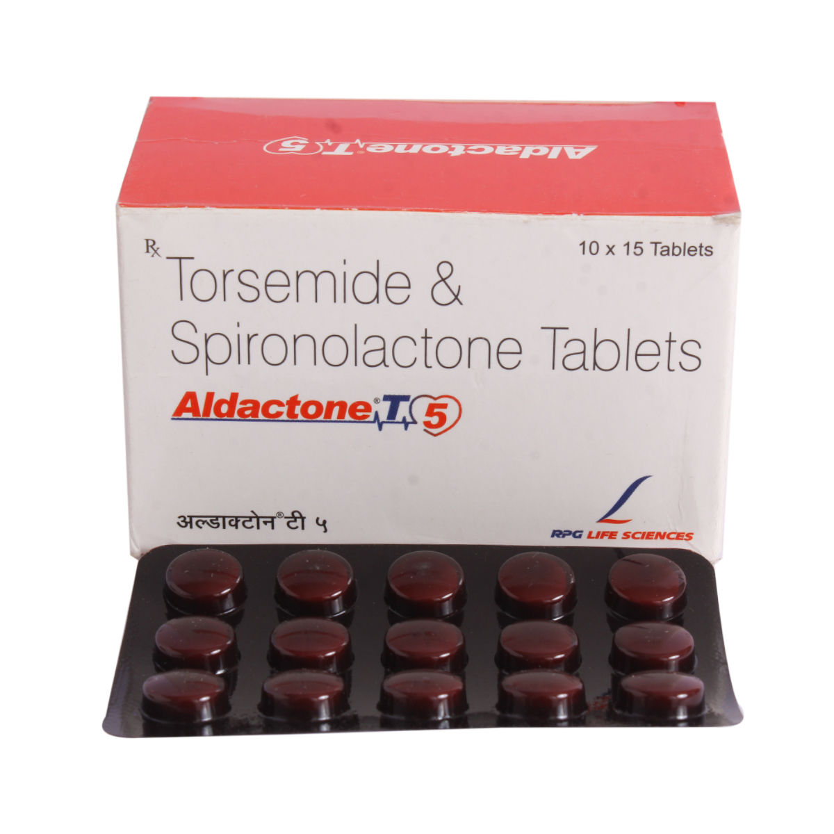 Buy ALDACTONE T 5MG TABLETS 15'S Online