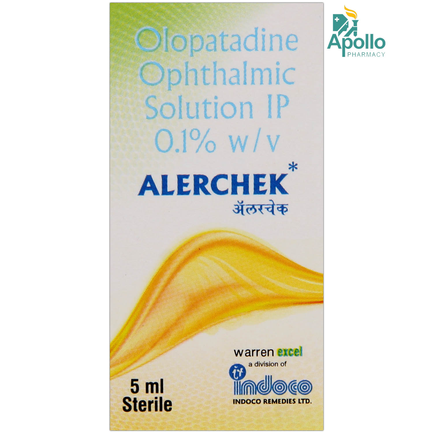 Alerchek Eye Drops 5 ml, Pack of 1 Drops Alerchek Eye Drops 5 ml, Pack of 1 Drops