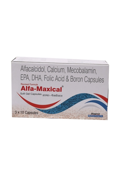 Alfa-Maxical Capsule 10's, Pack of 10 CAPSULES