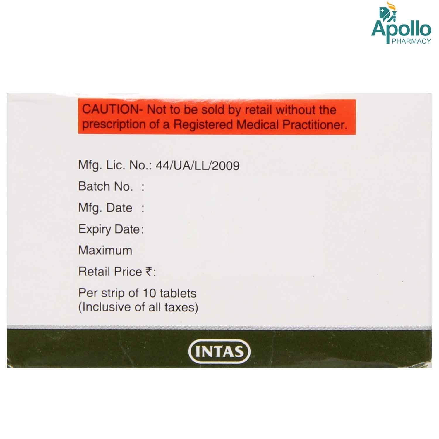 Alfa GPC Tablet 10's, Pack of 10 TABLETS Alfa GPC Tablet 10's, Pack of 10 TABLETS