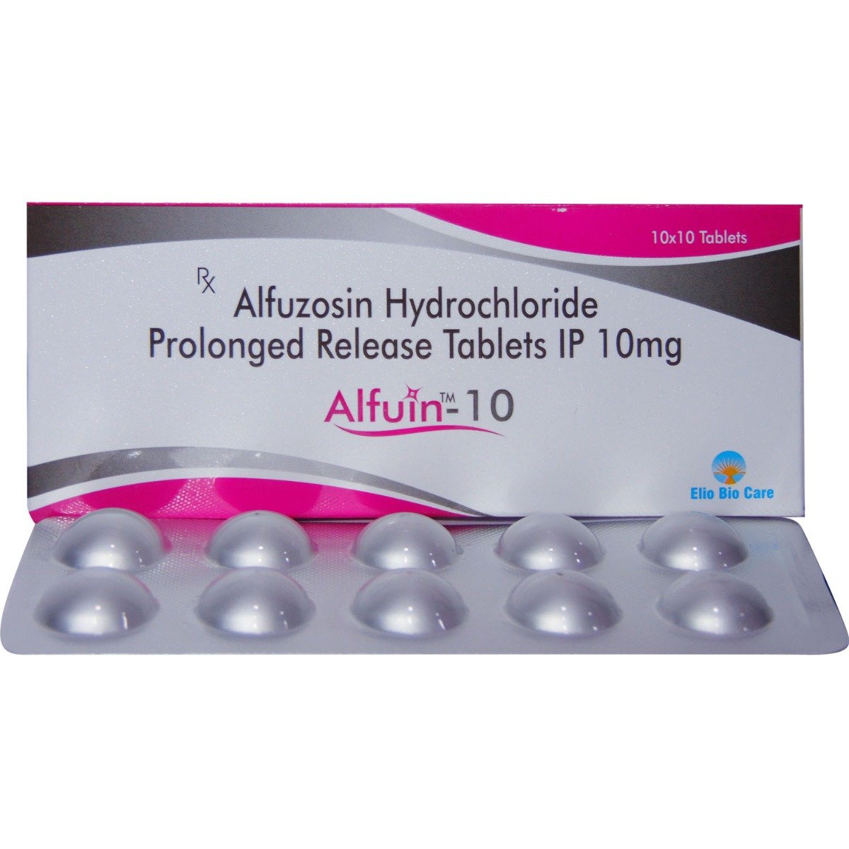 Alfuin-10 Tablet 10's, Pack of 10 TABLETS Alfuin-10 Tablet 10's, Pack of 10 TABLETS