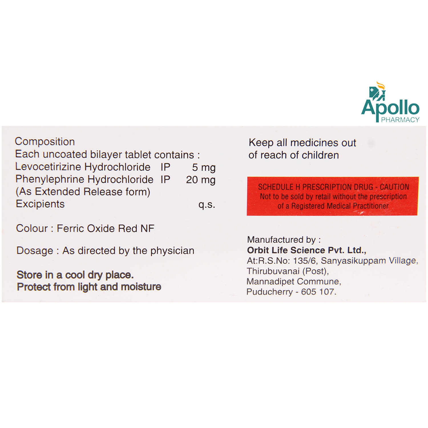 Allrite DC Tablet 10's, Pack of 10 TABLETS Allrite DC Tablet 10's, Pack of 10 TABLETS