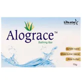 Alograce Bathing Bar, 75 gm, Pack of 1