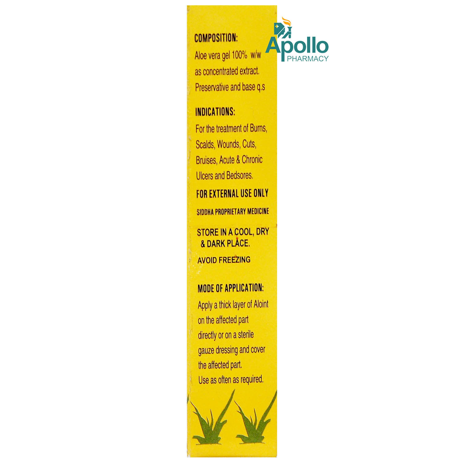 ALOINT GEL 30G, Pack of 1 Ointment ALOINT GEL 30G, Pack of 1 Ointment