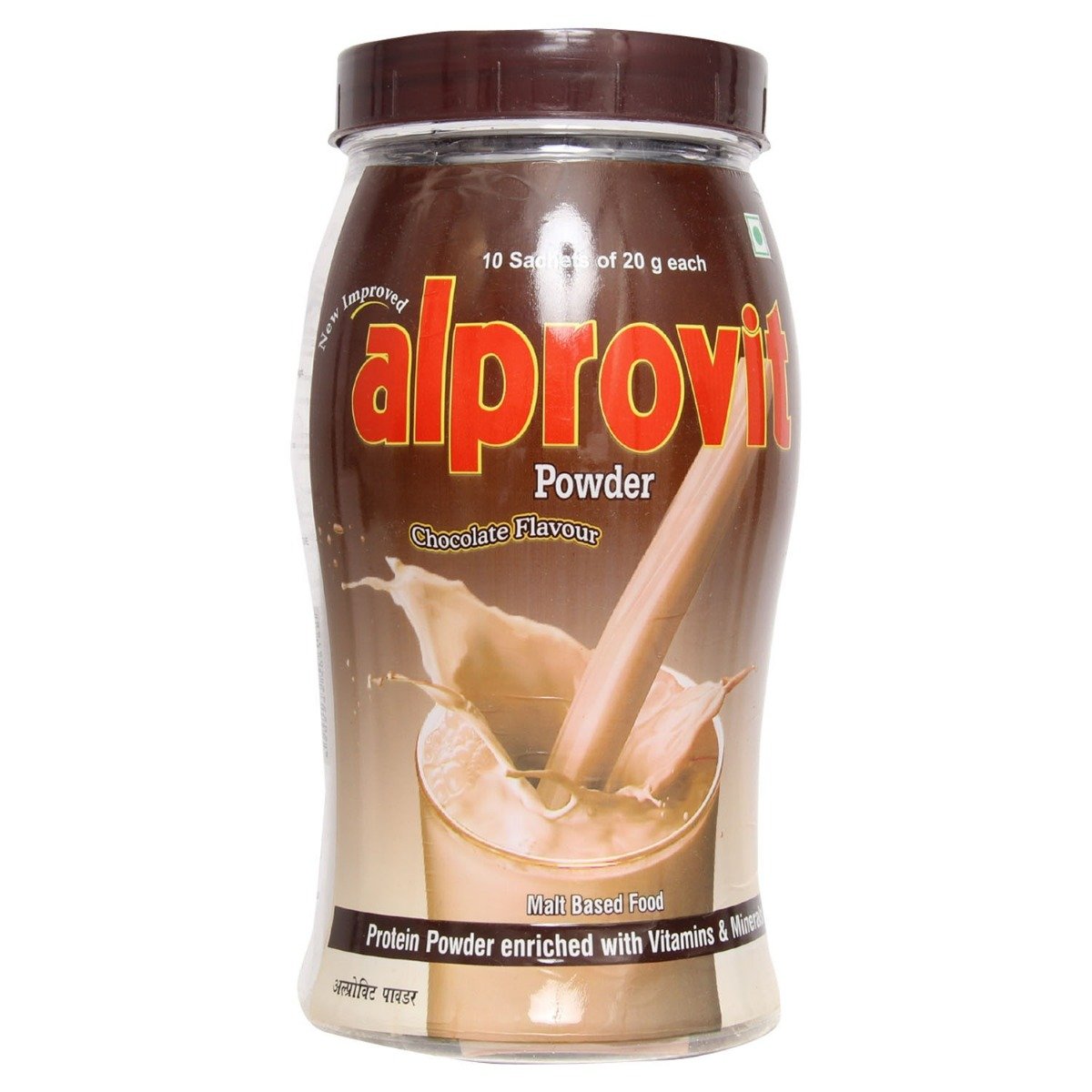 Alprovit Chocolate Powder 10 x 20 gm, Pack of 1 Alprovit Chocolate Powder 10 x 20 gm, Pack of 1