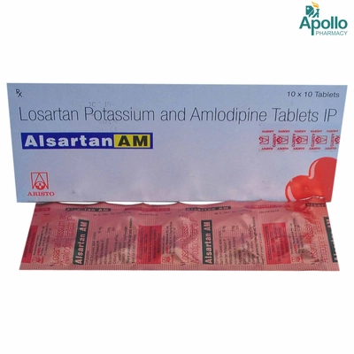 Alsartan AM Tablet 10's, Pack of 10 TABLETS