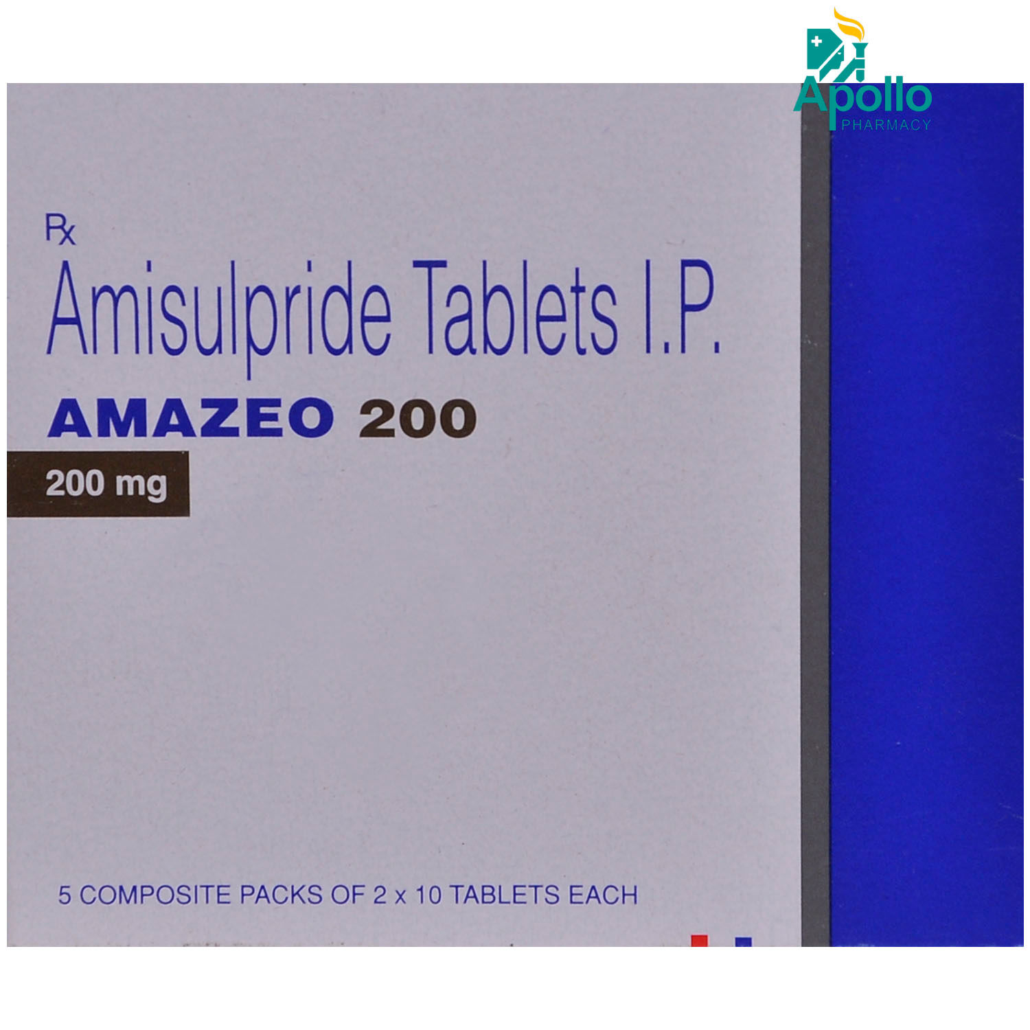 Buy Amazeo 200 Tablet 10's Online