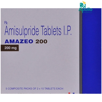 Amazeo 200 Tablet 10's, Pack of 10 TABLETS