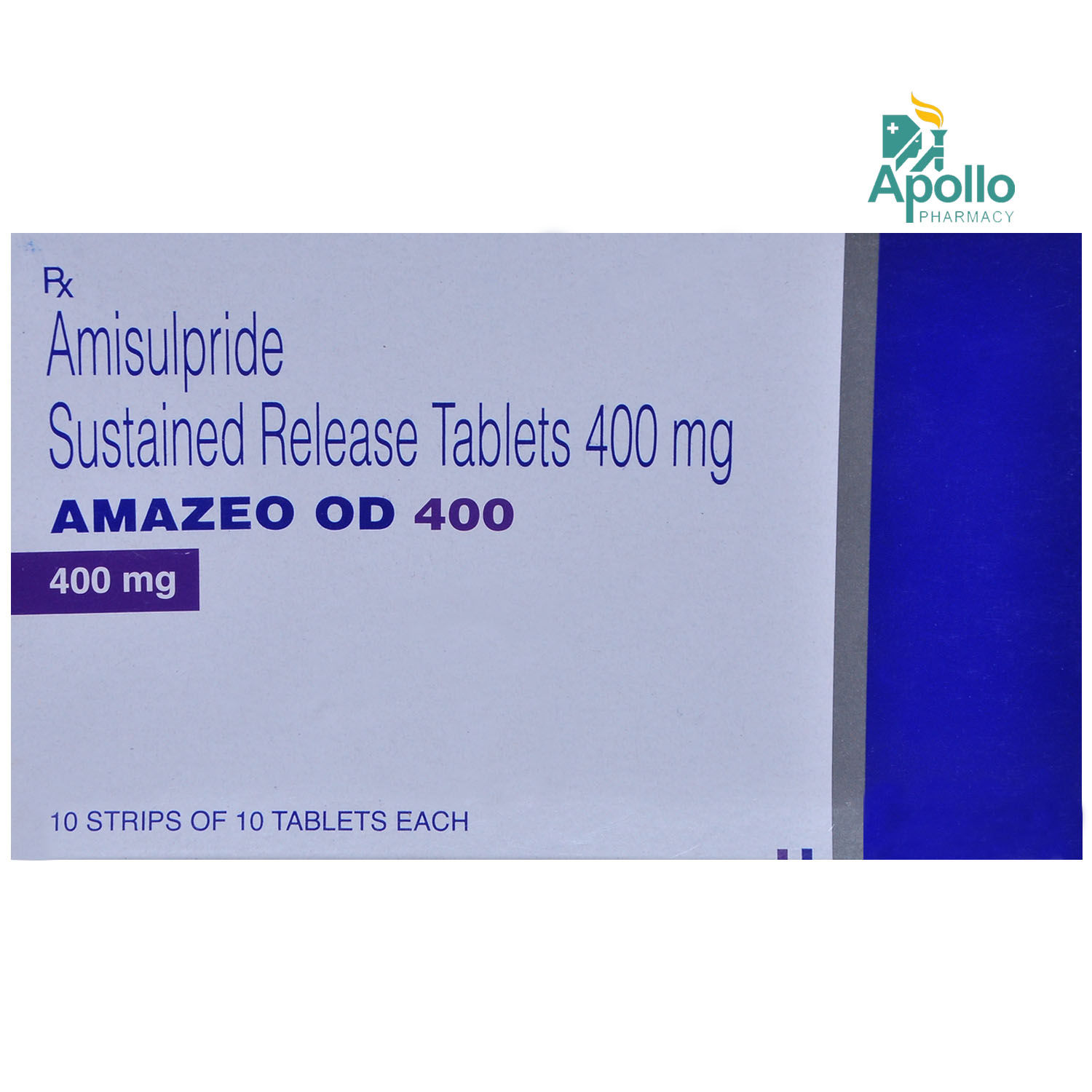 Buy Amazeo OD 400 Tablet 10's Online