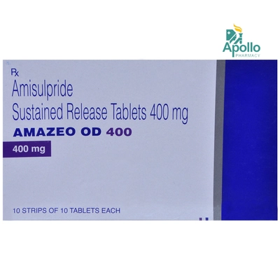 Amazeo OD 400 Tablet 10's, Pack of 10 TABLETS