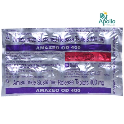 Amazeo OD 400 Tablet 10's, Pack of 10 TABLETS