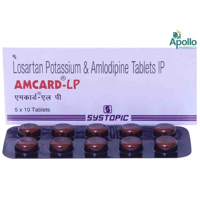 Amcard LP Tablet 10's, Pack of 10 TABLETS