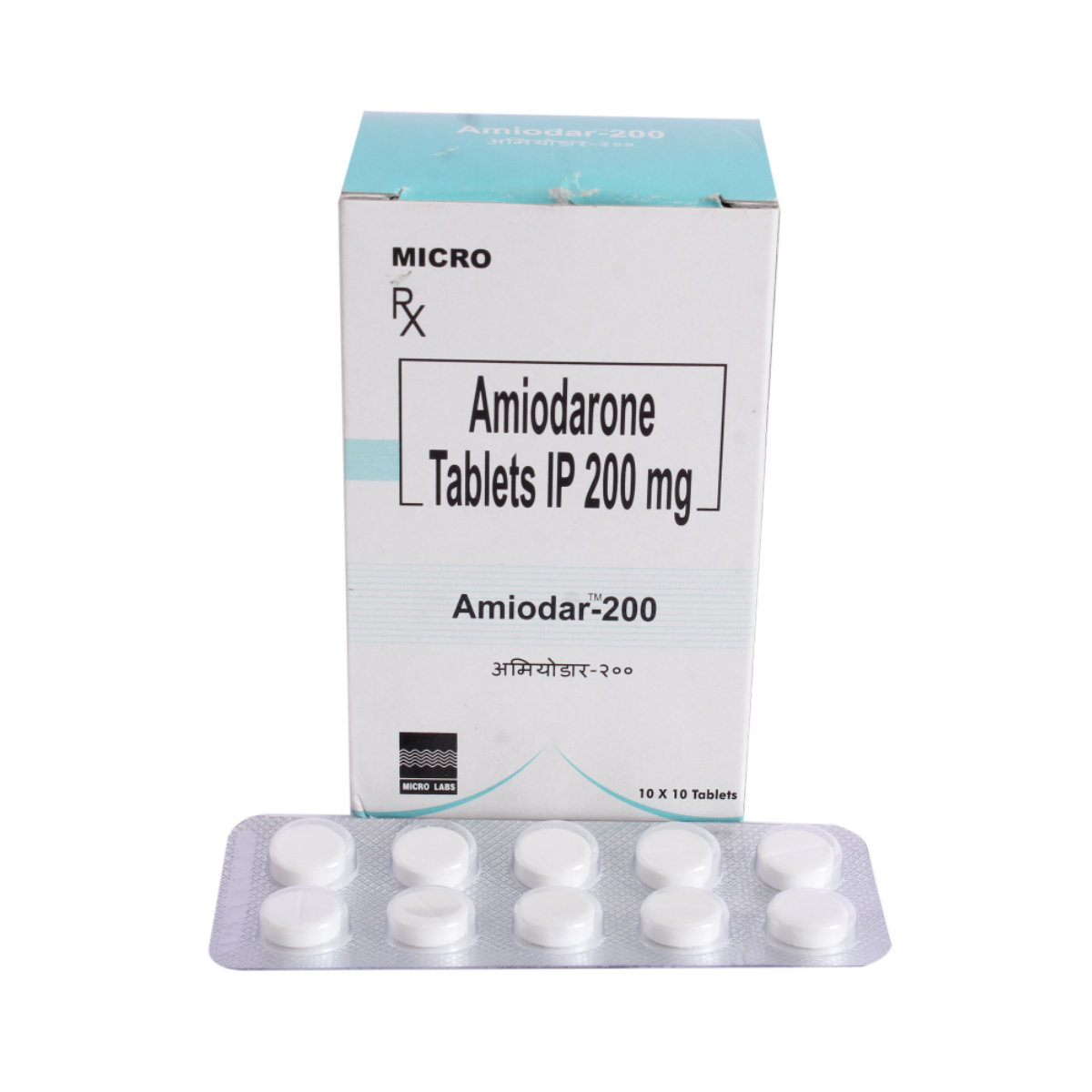 Amiodar 200 Tablet 10's, Pack of 10 TABLETS Amiodar 200 Tablet 10's, Pack of 10 TABLETS