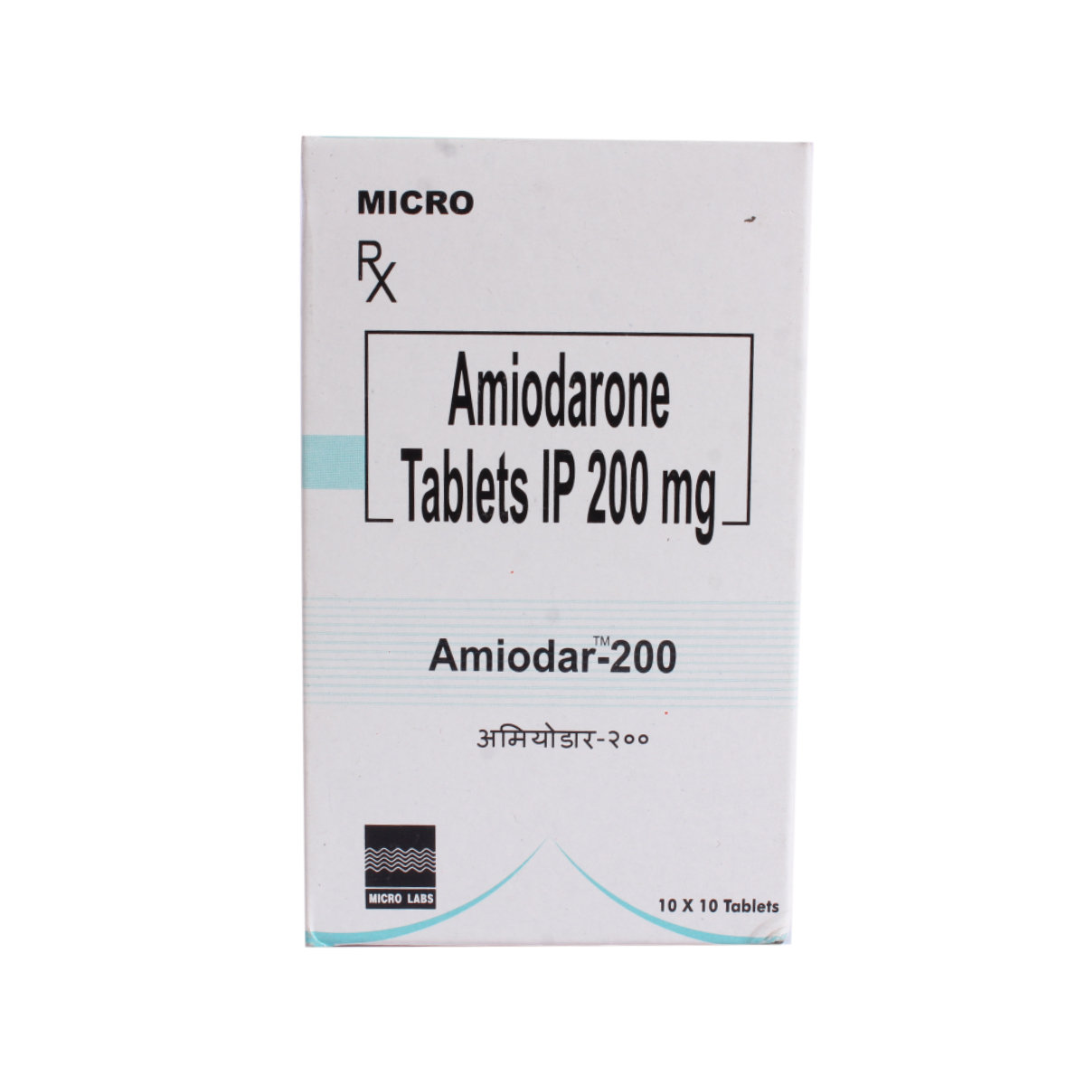 Amiodar 200 Tablet 10's, Pack of 10 TABLETS Amiodar 200 Tablet 10's, Pack of 10 TABLETS