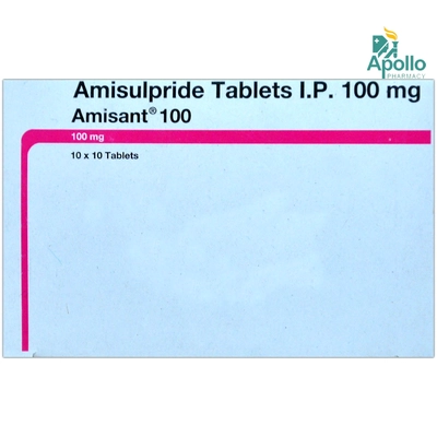 Amisant 100 Tablet 10's, Pack of 10 TabletS