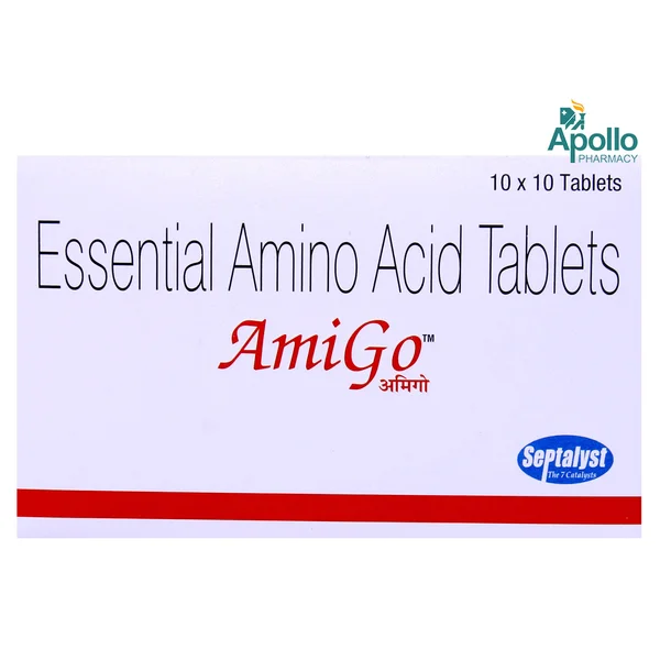 Amigo Tablet 10's, Pack of 10