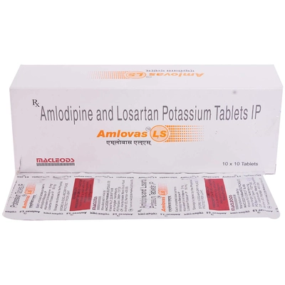 Amlovas LS Tablet 10's, Pack of 10 TABLETS