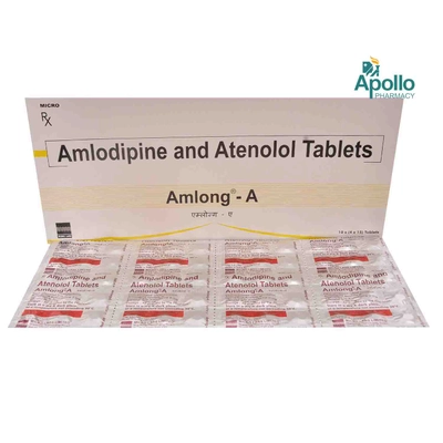 Amlong-A Tablet 15's, Pack of 15 TABLETS