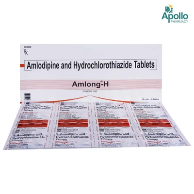 Amlong-H Tablet 15's, Pack of 15 TABLETS