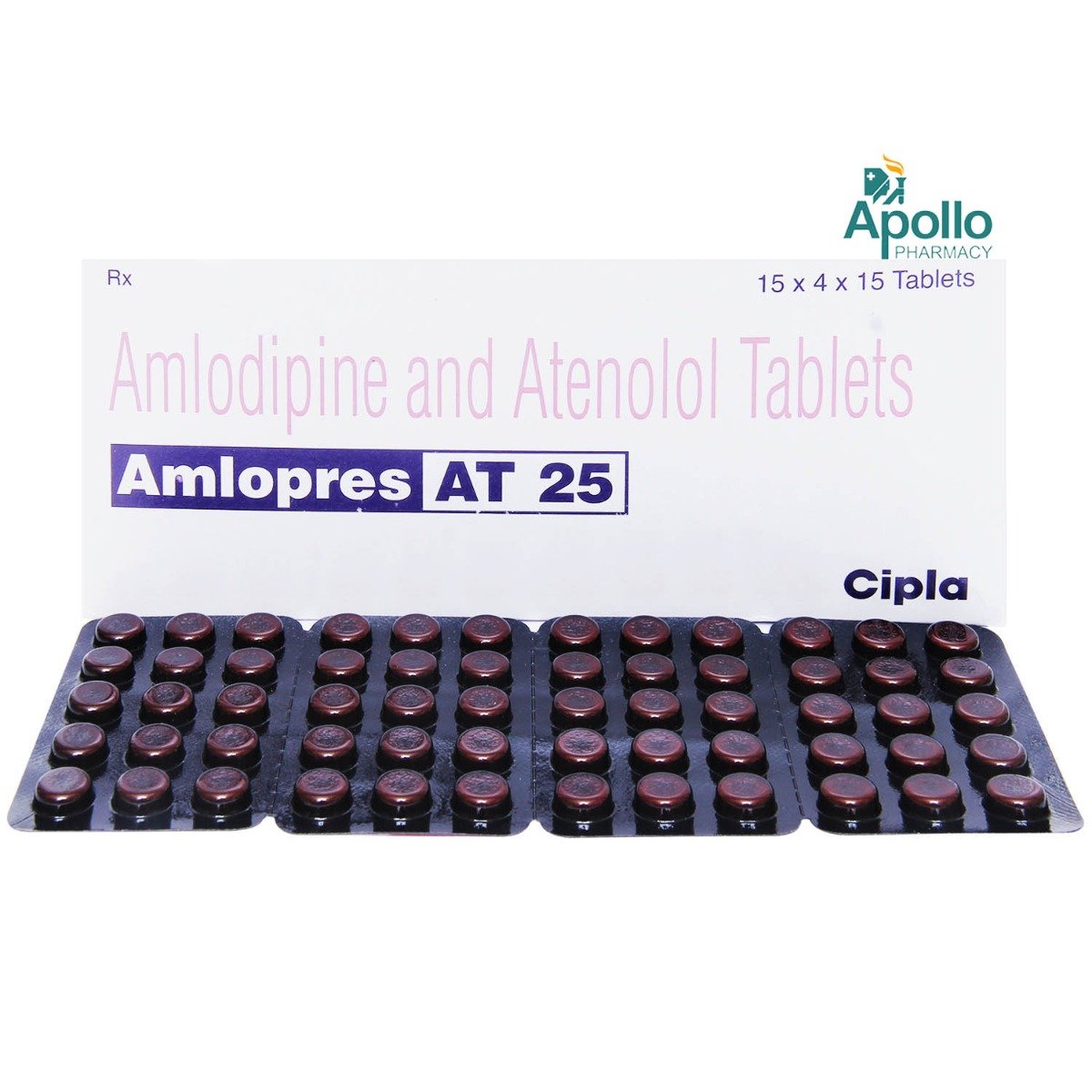 Amlopres AT 25 Tablet 15's, Pack of 15 TABLETS Amlopres AT 25 Tablet 15's, Pack of 15 TABLETS