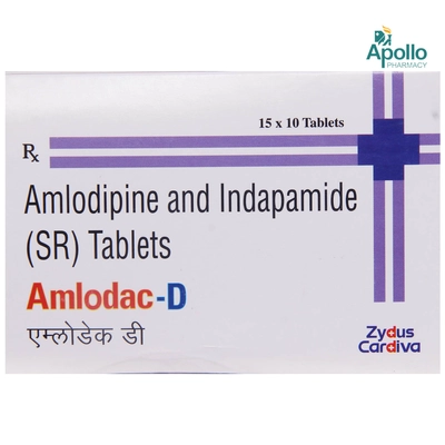 Amlodac D Tablet 10's, Pack of 10 TABLETS