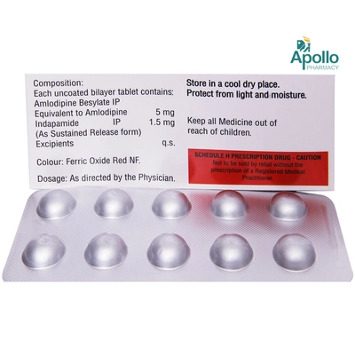 Amlodac D Tablet 10's, Pack of 10 TABLETS