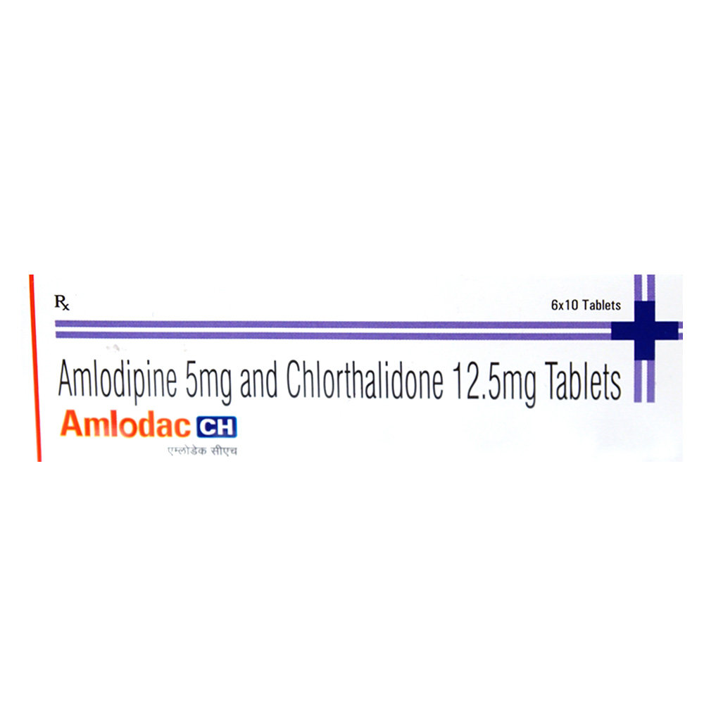 Amlodac CH Tablet 10's, Pack of 10 TABLETS Amlodac CH Tablet 10's, Pack of 10 TABLETS