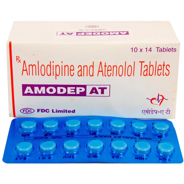 Amodep AT 5/50 Tablet 14's, Pack of 14 TABLETS