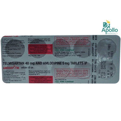 Amodep TM Tablet 10's, Pack of 10 TABLETS