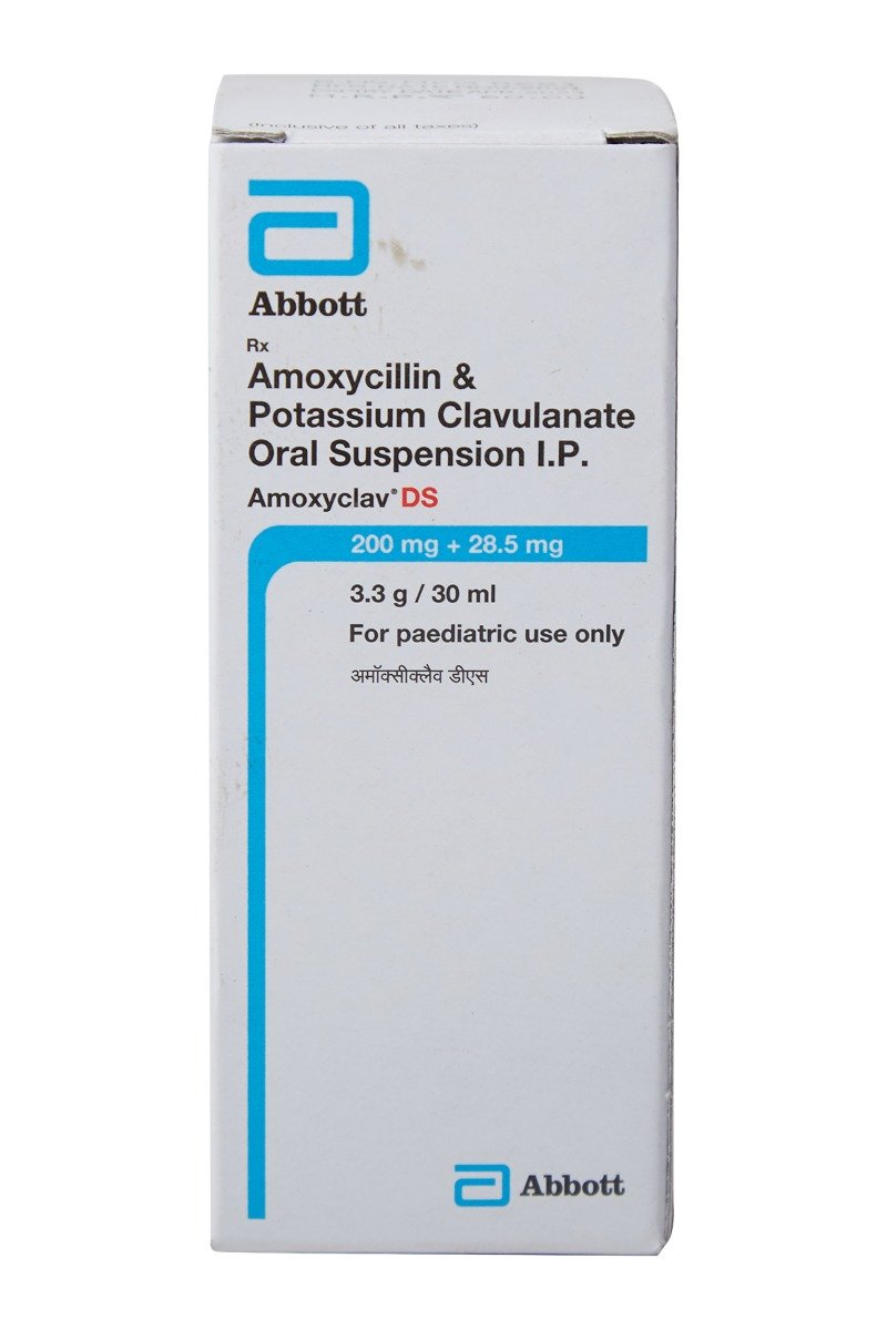 Amoxyclav Dry Syrup 30 ml, Pack of 1 Amoxyclav Dry Syrup 30 ml, Pack of 1