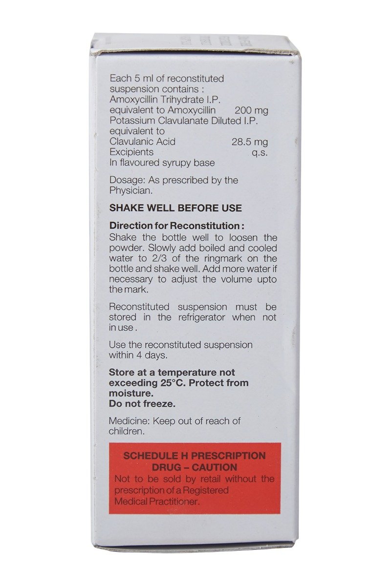 Amoxyclav Dry Syrup 30 ml, Pack of 1 Amoxyclav Dry Syrup 30 ml, Pack of 1