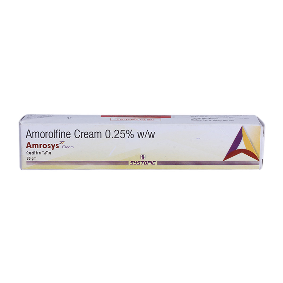 Amrosys 0.25% Cream 30gm, Pack of 1 Ointment Amrosys 0.25% Cream 30gm, Pack of 1 Ointment