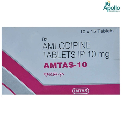 Amtas-10 Tablet 15's, Pack of 15 TABLETS