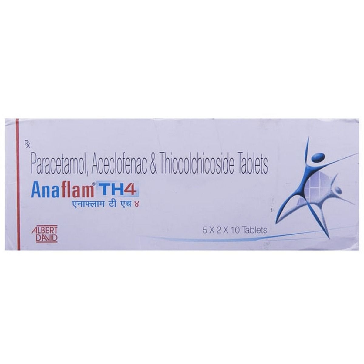 Buy Anaflam TH 4 Tablet 10's Online