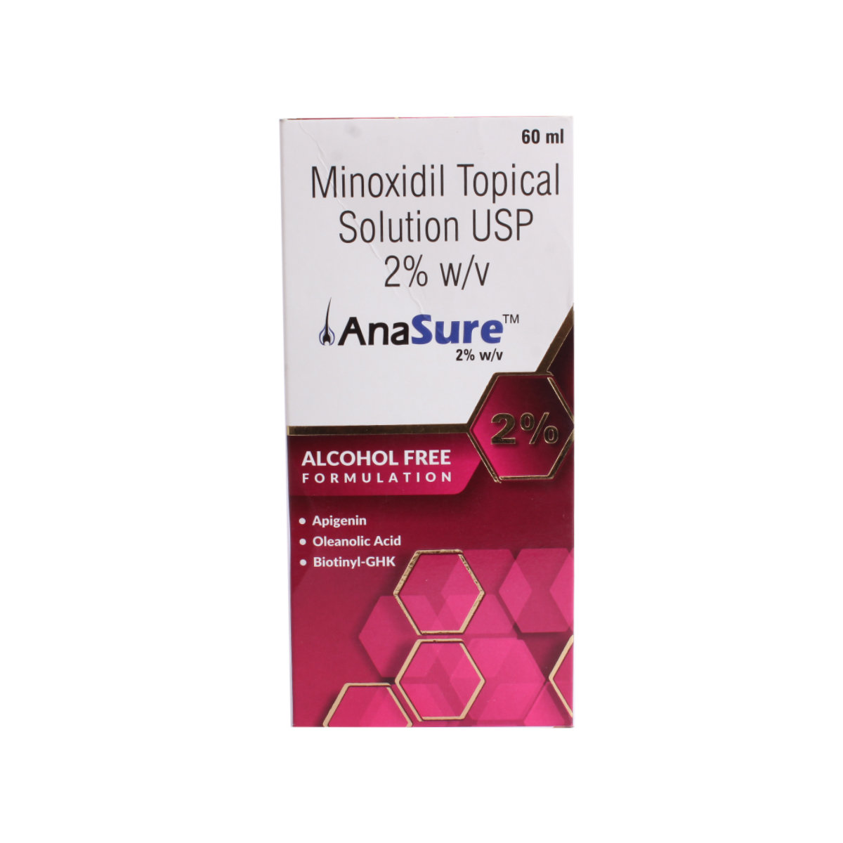 Anasure 2% Solution 60 ml, Pack of 1 SOLUTION Anasure 2% Solution 60 ml, Pack of 1 SOLUTION