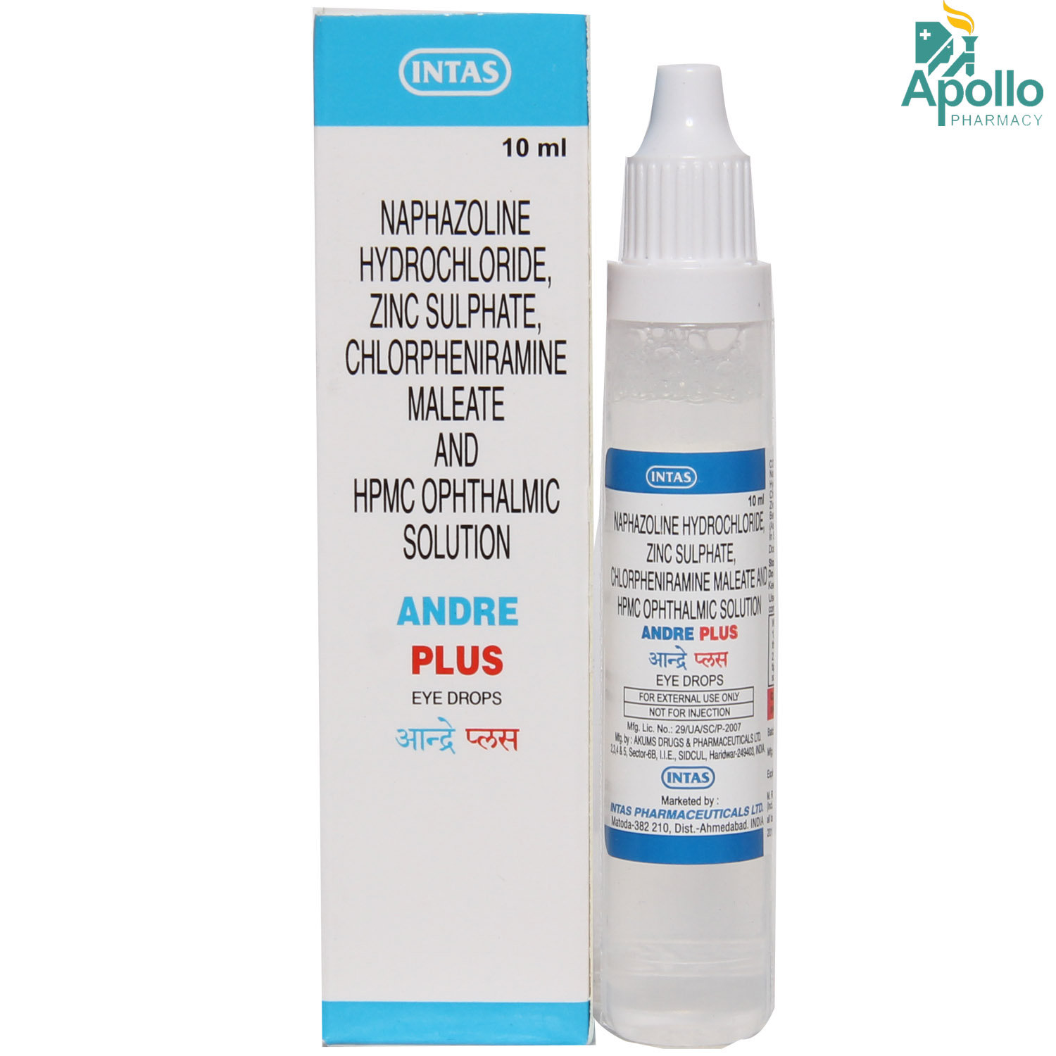 Andre Plus Eye Drops 10 ml, Pack of 1 Eye Drop Andre Plus Eye Drops 10 ml, Pack of 1 Eye Drop